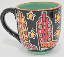MUG, BOOTS AND STARS